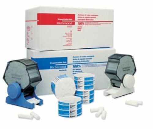 RICHMOND WRAPPED COTTON ROLLS, 2000 ROLLS/BOX, 200404