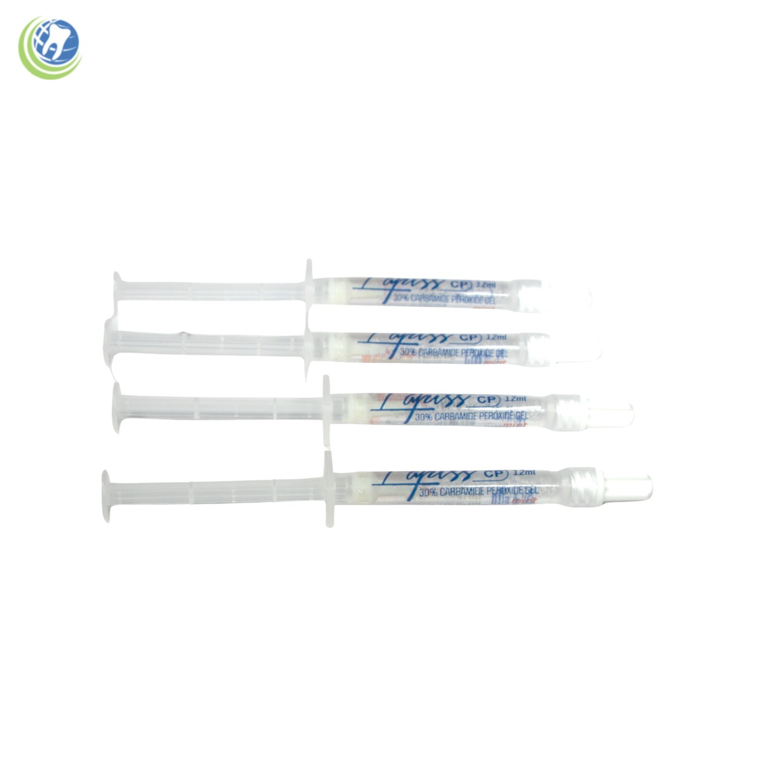 Dental Teeth Whitening Bleaching System Lapiss 30% 4 Syringes x 12ml In-Office