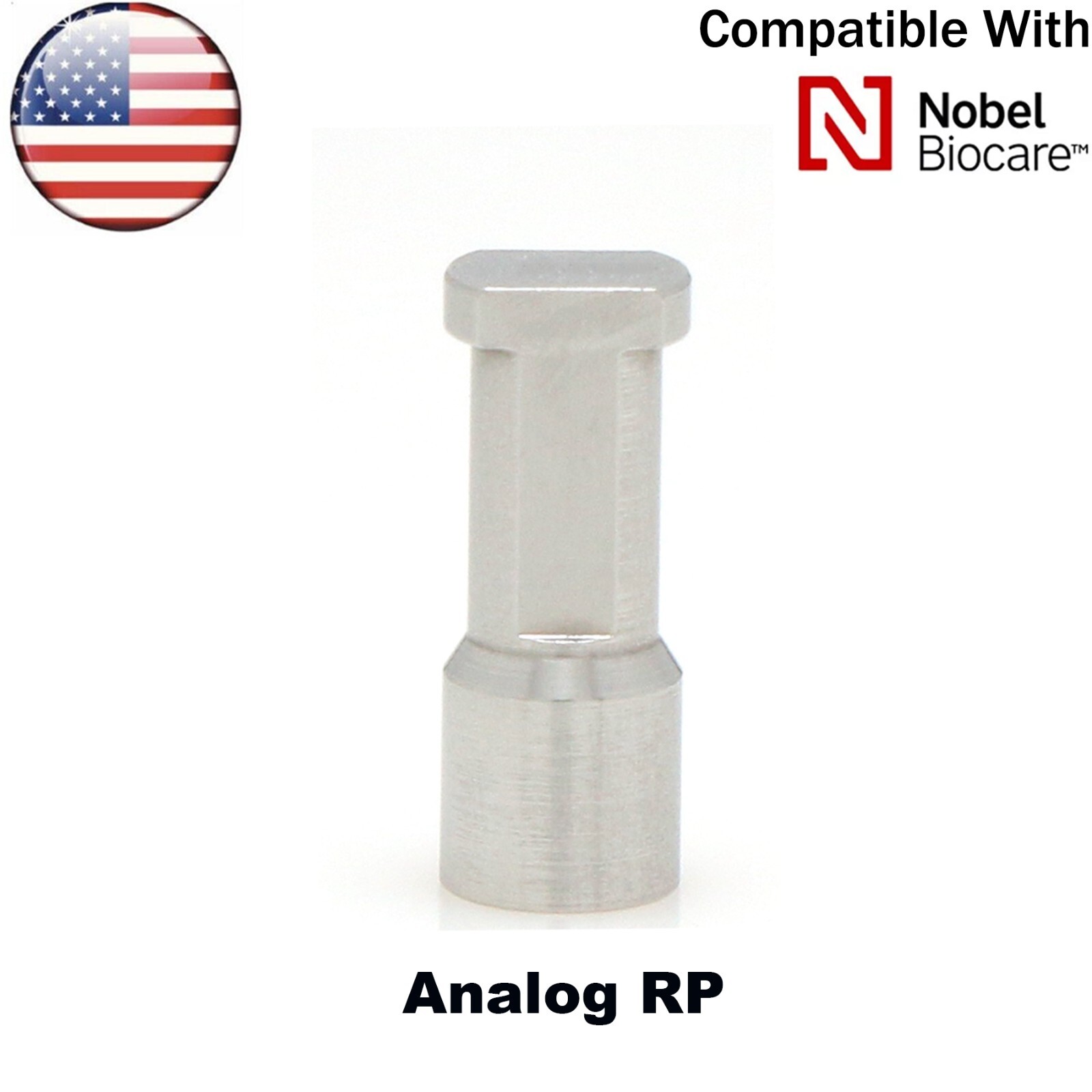 US Dental Nobel Active Open Close Tray NP/RP Impression Transfer Coping Analog