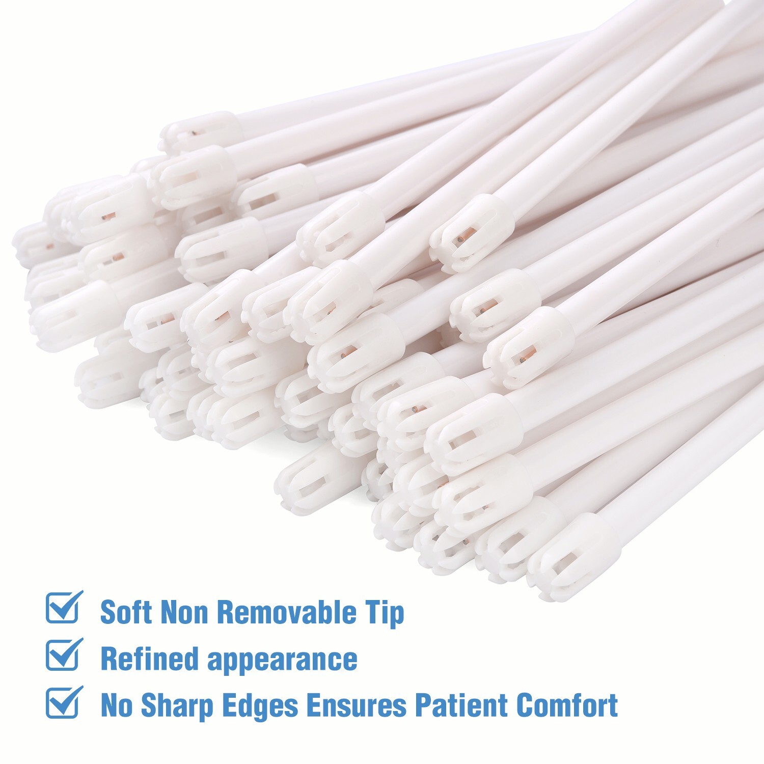 1000 (10 Bags)OneMed Disposable Dental Saliva Ejectors Evacuation Suction Tips