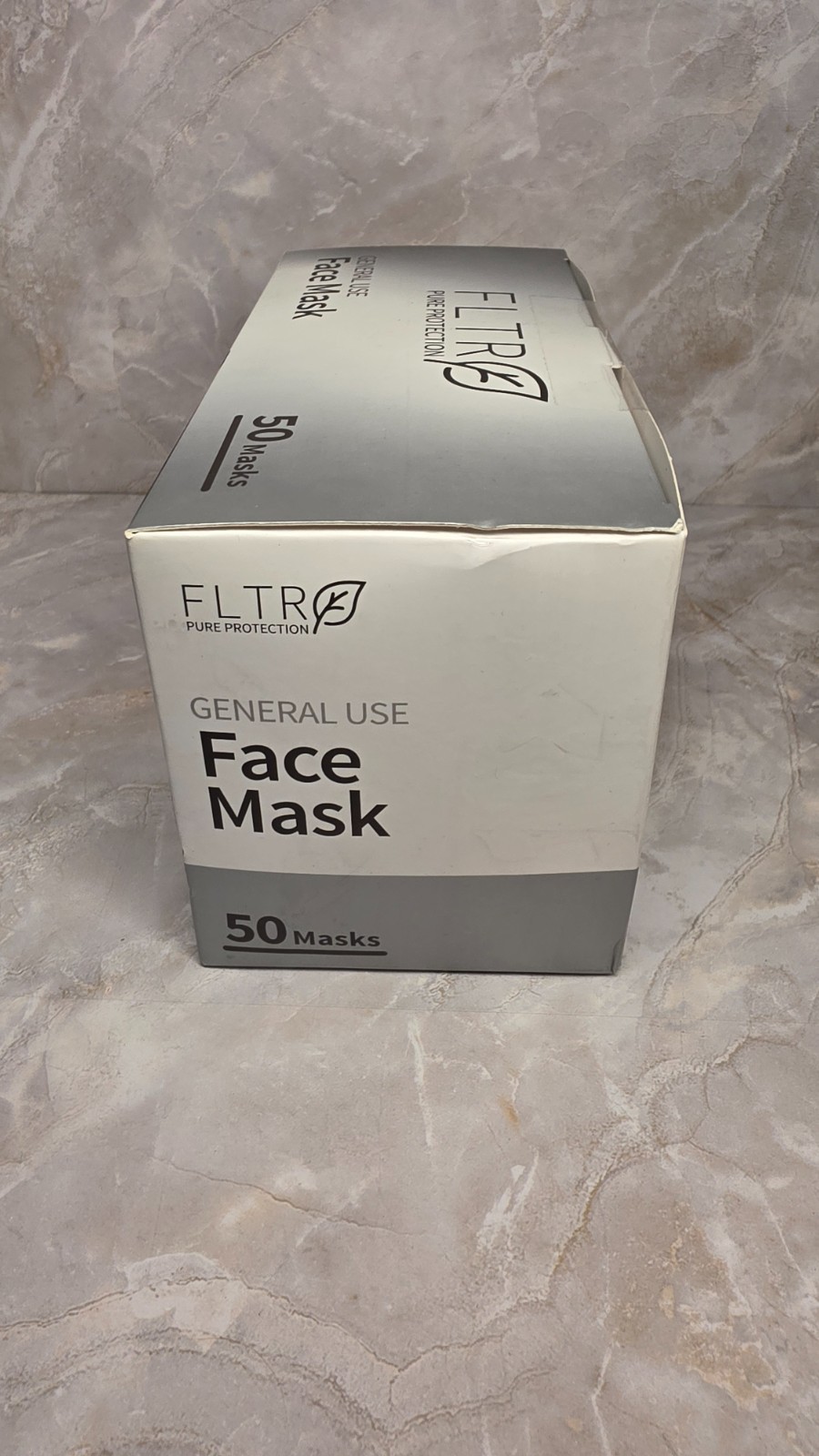 FLTR General Use Black Face Masks 50 Pack Sealed