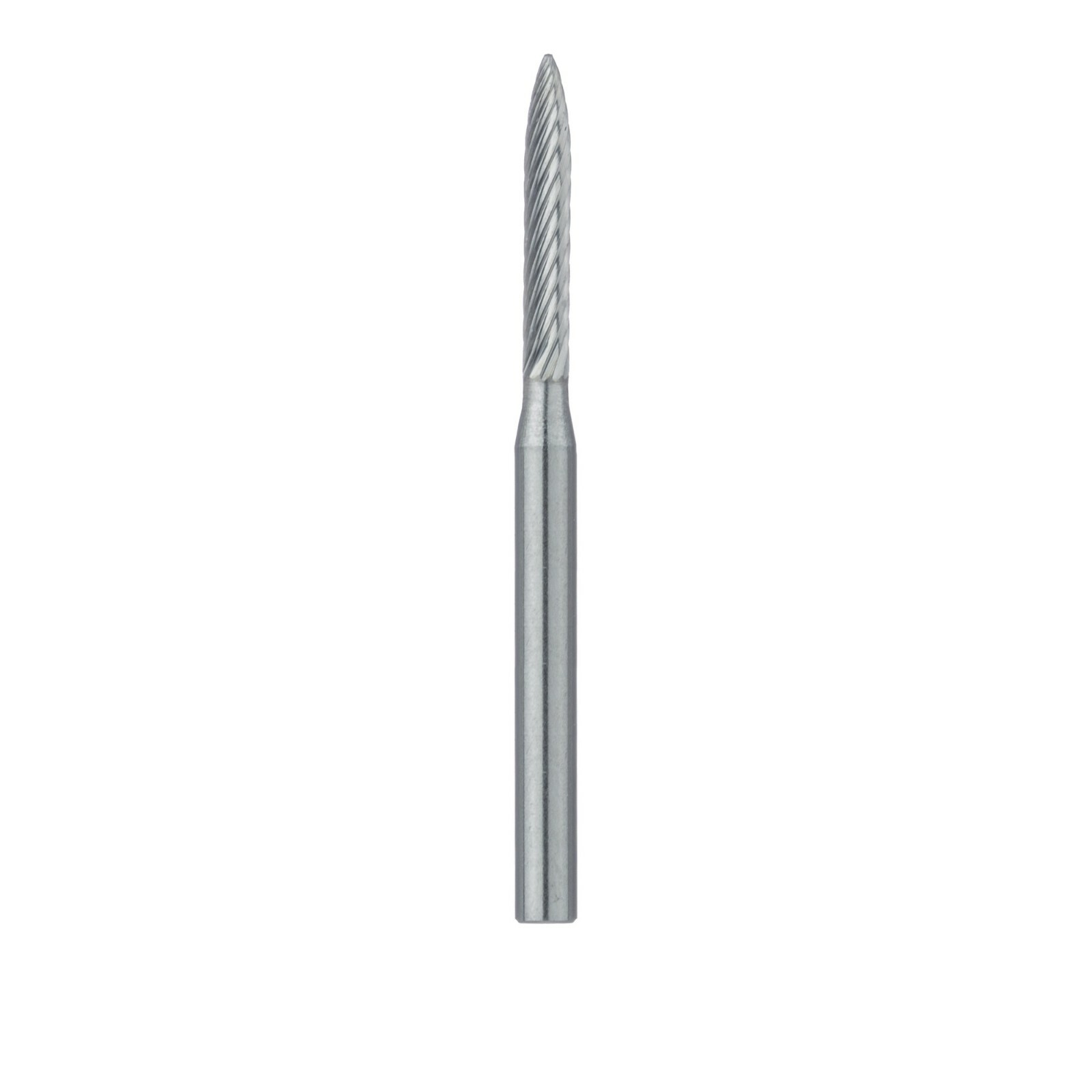 Meisinger Dental HM48L-012-FG Finishing Carbide Bur Fine 1.2mm Flame 5/PK