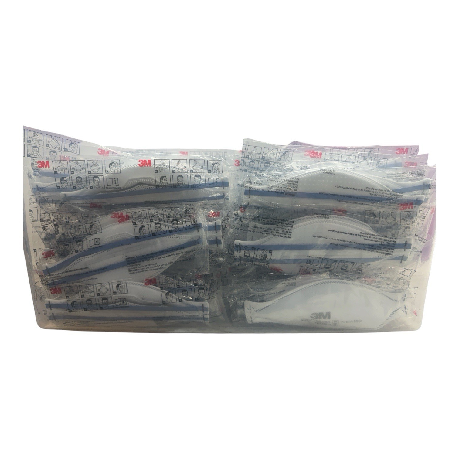3M Aura 9205+ N95 NIOSH Approved individually sealed Masks Lot of 180