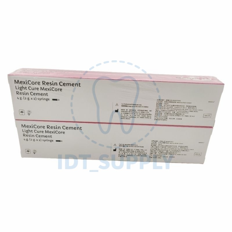 Beautiful Dentist Dual-Cure Resin Cement 4g 2 Syringes Crown Bridge Bonding