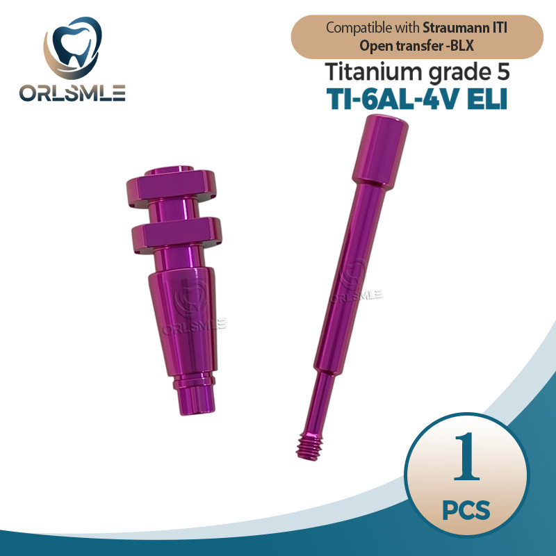 Impression open tray transfer fits to Straumann ITI BLX platform