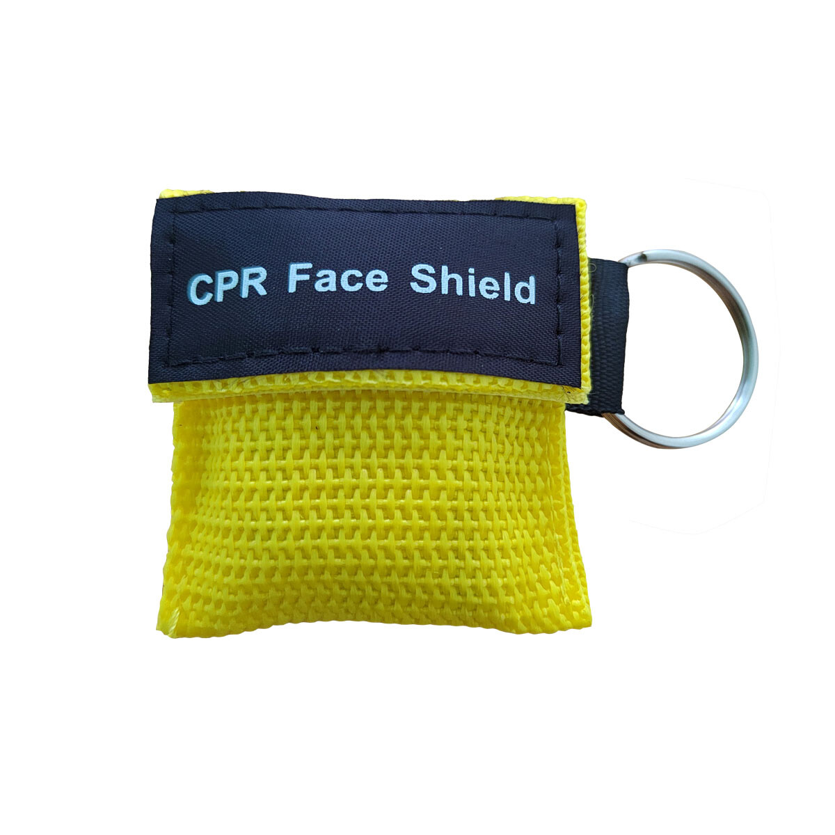 200 pcs CPR Printed Nylon Keychain Pouch first aid kit cpr CPR Face Shield