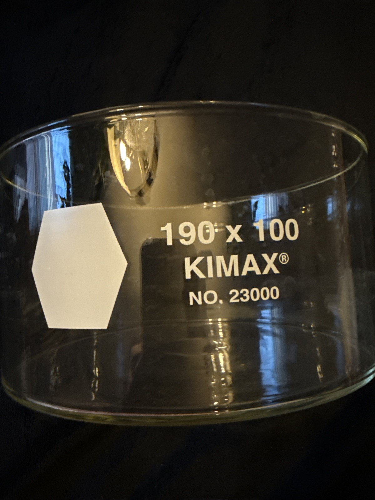 Kimble Kimax 23000 Crystallizing Dish 190×100