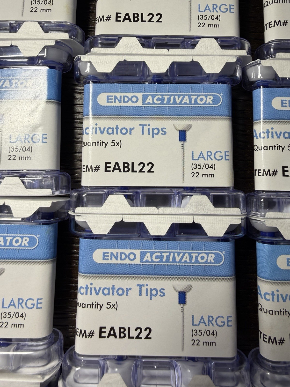 Dentsply Endo Activator Tips- Large (35/04) 22mm Endodontics Item # EABL22