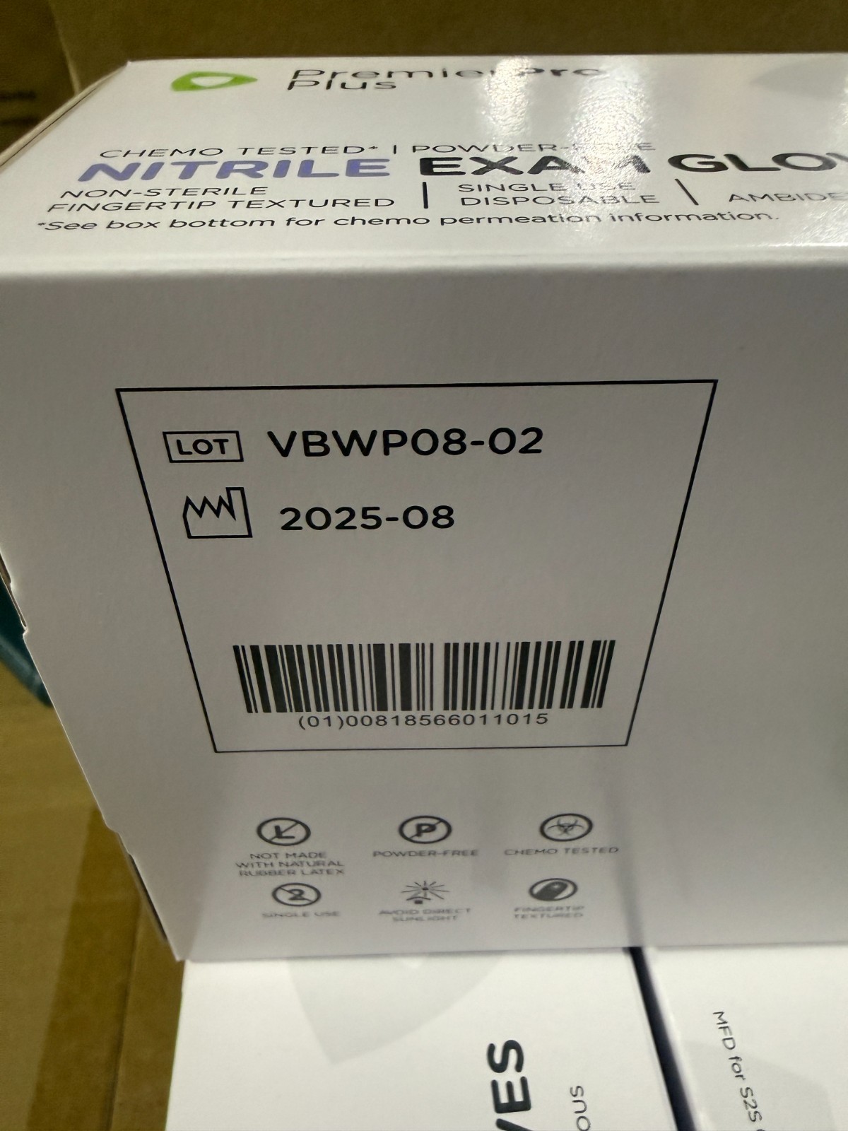 PremierPro Plus 5062 Nitrile Exam Gloves Size Small Case of 2000 Gloves