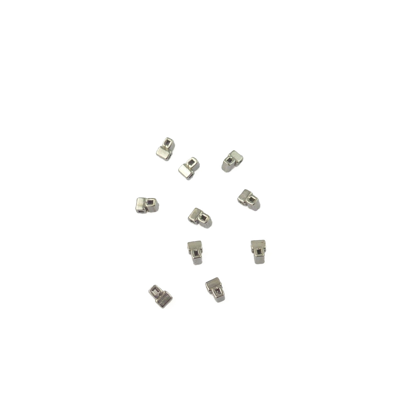 10Pcs Dental Ortho Crimpable Hooks Sliding/Cross/MINI/Sliding/Split Stops/Double