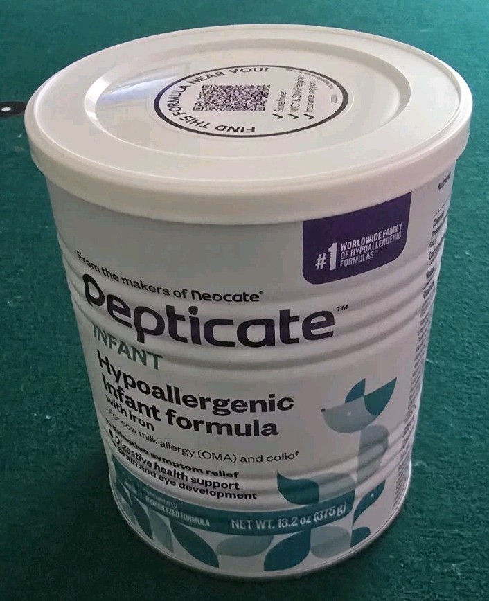 Pepticate™ Hypoallergenic Infant Formula, 13.2-ounce can –