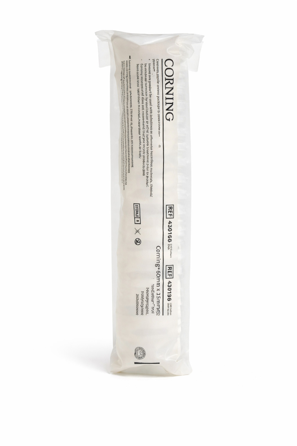 Petri Dishes Corning 60mm x 15mm – 20/Pack Sleeve – Mycology/Lab – Sealed