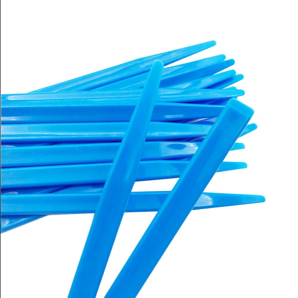 10Pcs Dental Mixing Spatula Mixing Knife Plastic Cement Powder Dentist Tool