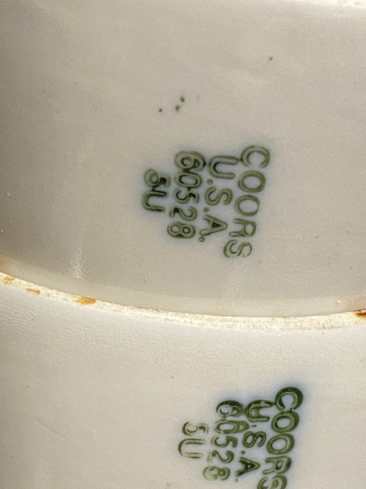 Lot of 6 CoorsTek 60528 Porcelain Crucibles Pre-owned