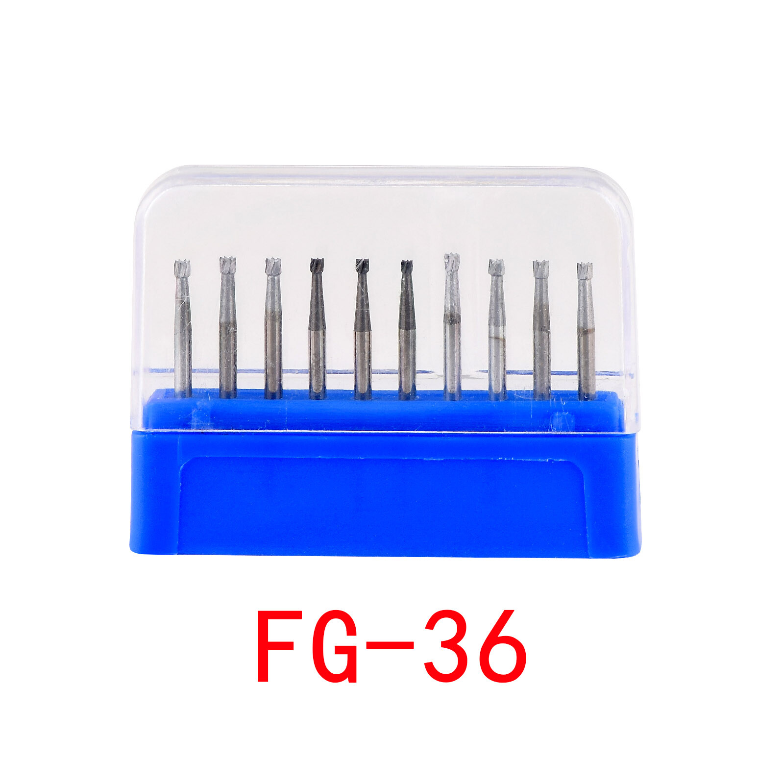 10Pcs Dental Carbide Steel FG Burs Polishing & Finishing Bur Drills High Speed