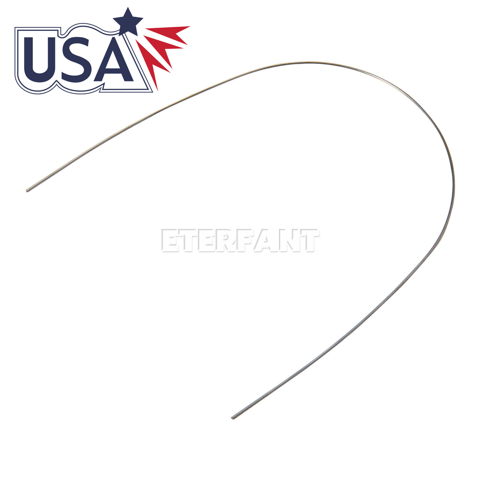 ETERFANT Dental Orthodontic Arch Wires Super Elastic Niti Natural Round 10PC/bag