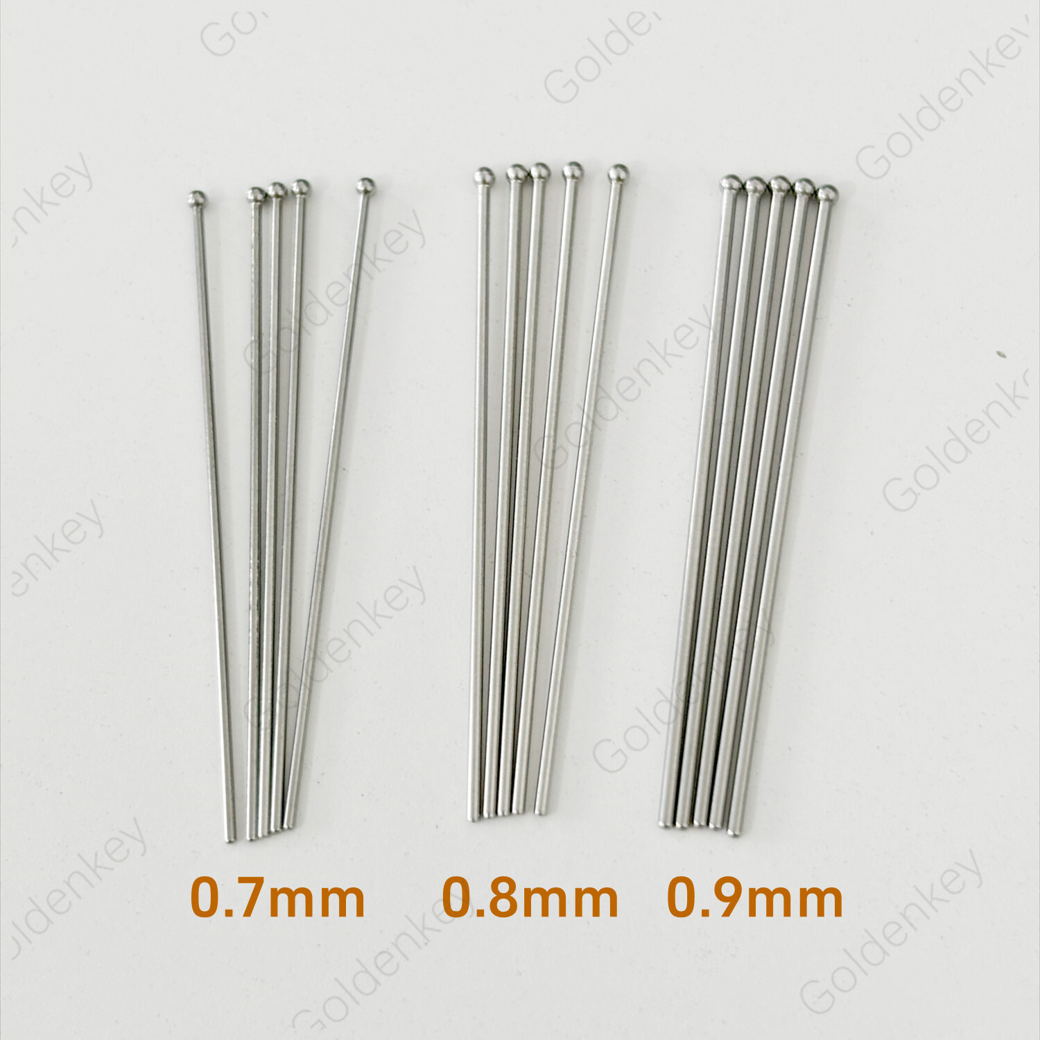 Dental Ball Retainer Orthodontic Clasp Anchor Teeth Position Hold 0.7/0.8/0.9