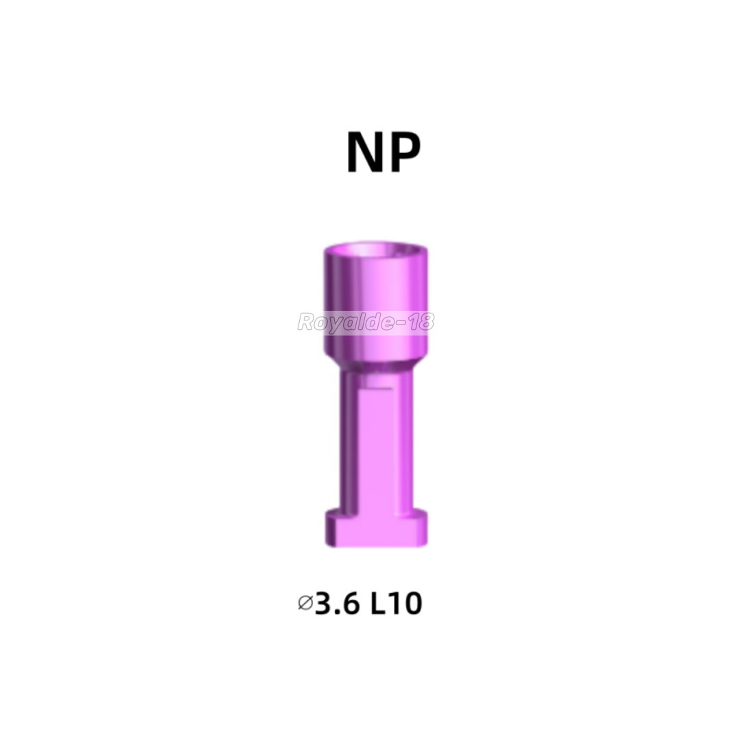 Dental Analog/Cover Screw Closure RP/NP Compatible with Nobel Biocare Active