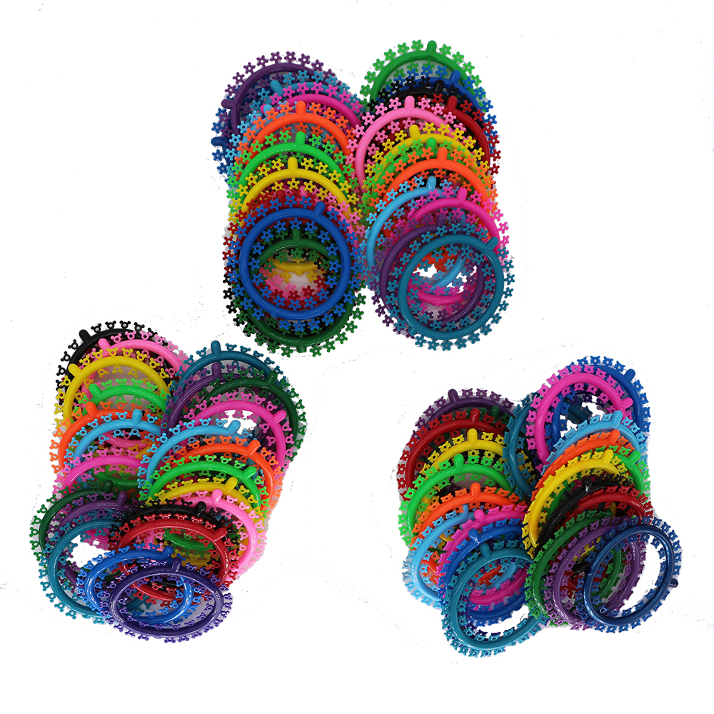 3packs 1000pcs/pack Dental orthodontic cartoon ligature ties flower mickey kitty