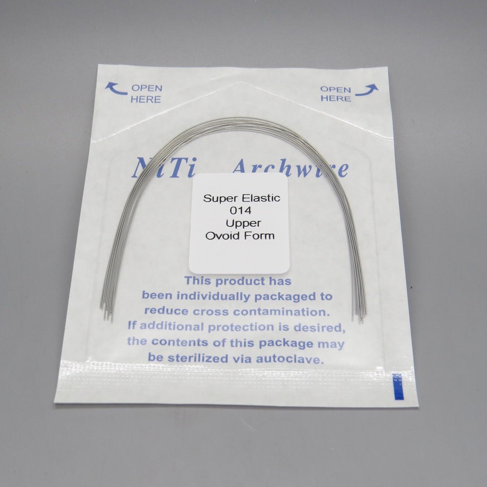 Dental Orthodontic Ligature Ties Elastics Rubber Bands /Round Niti Archwire