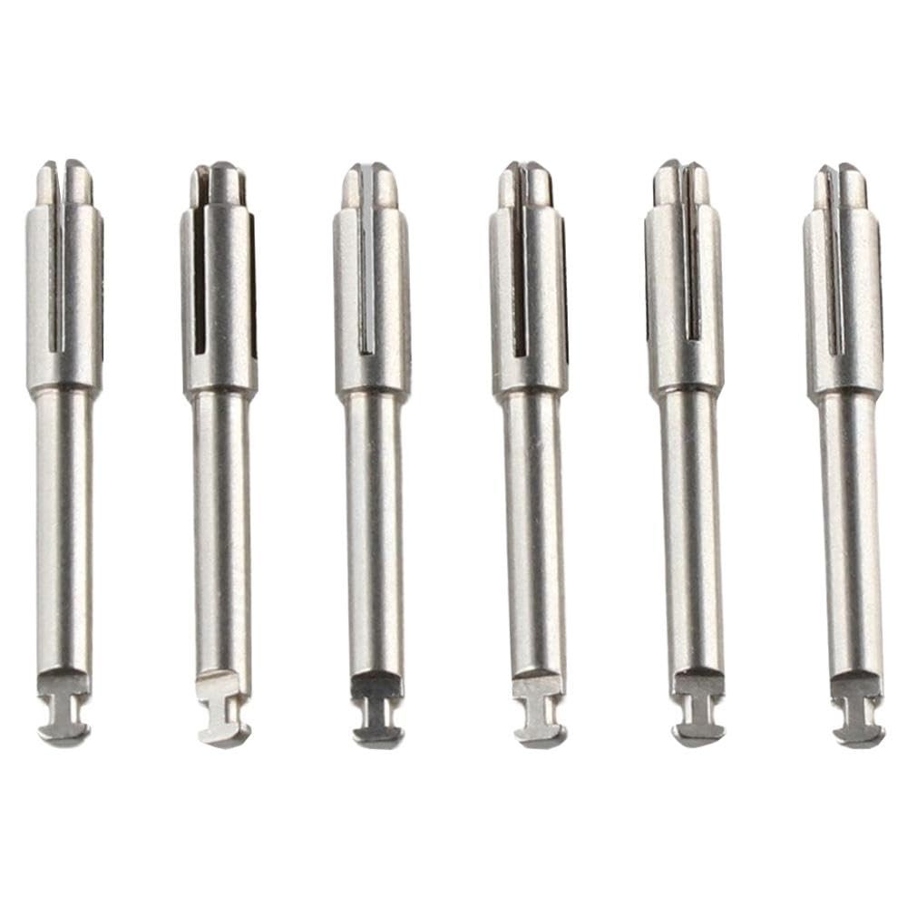 6pcs Dental Mandrel Soflex Type Disc Fit Shank for Polishing Disk,Stainless S…