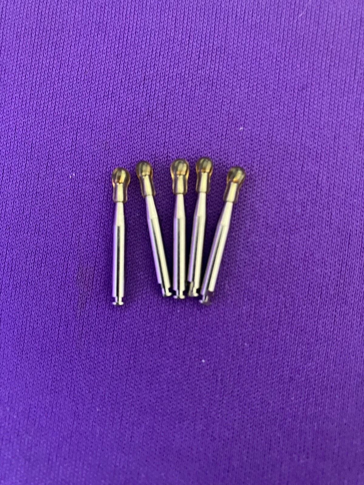 Safco brand Dental RA #6 Round Carbide Bur for Slow Speed Latch Type Quantity 5