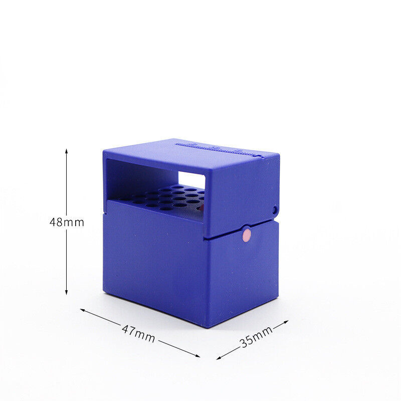 Dental Autoclavable Root Canal Files Sterilization Box 50 Time Memory 20 Holes