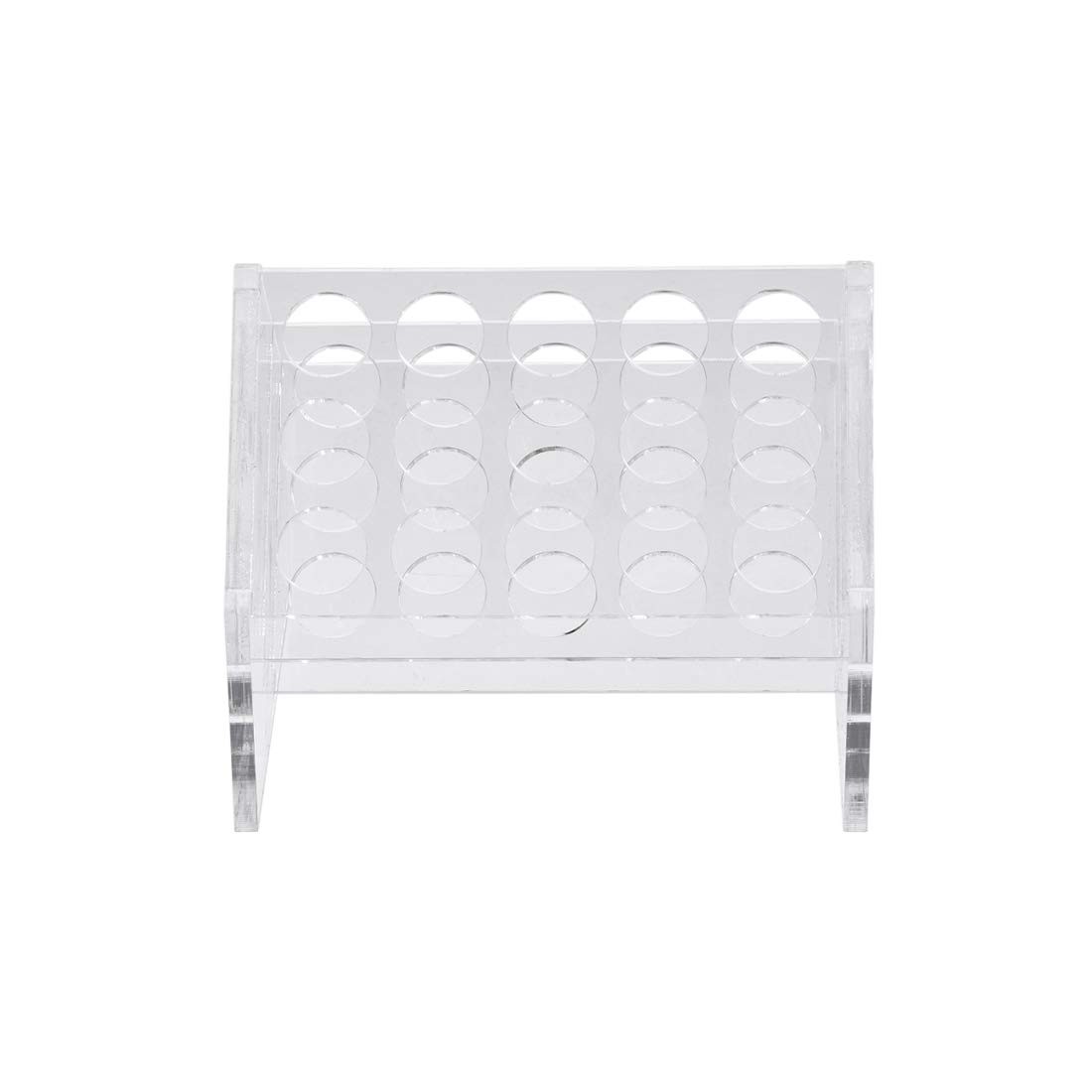 uxcell Slant Rack Acrylic Test Tube Holder 15 Wells for 10ml/15ml Centrifuge …