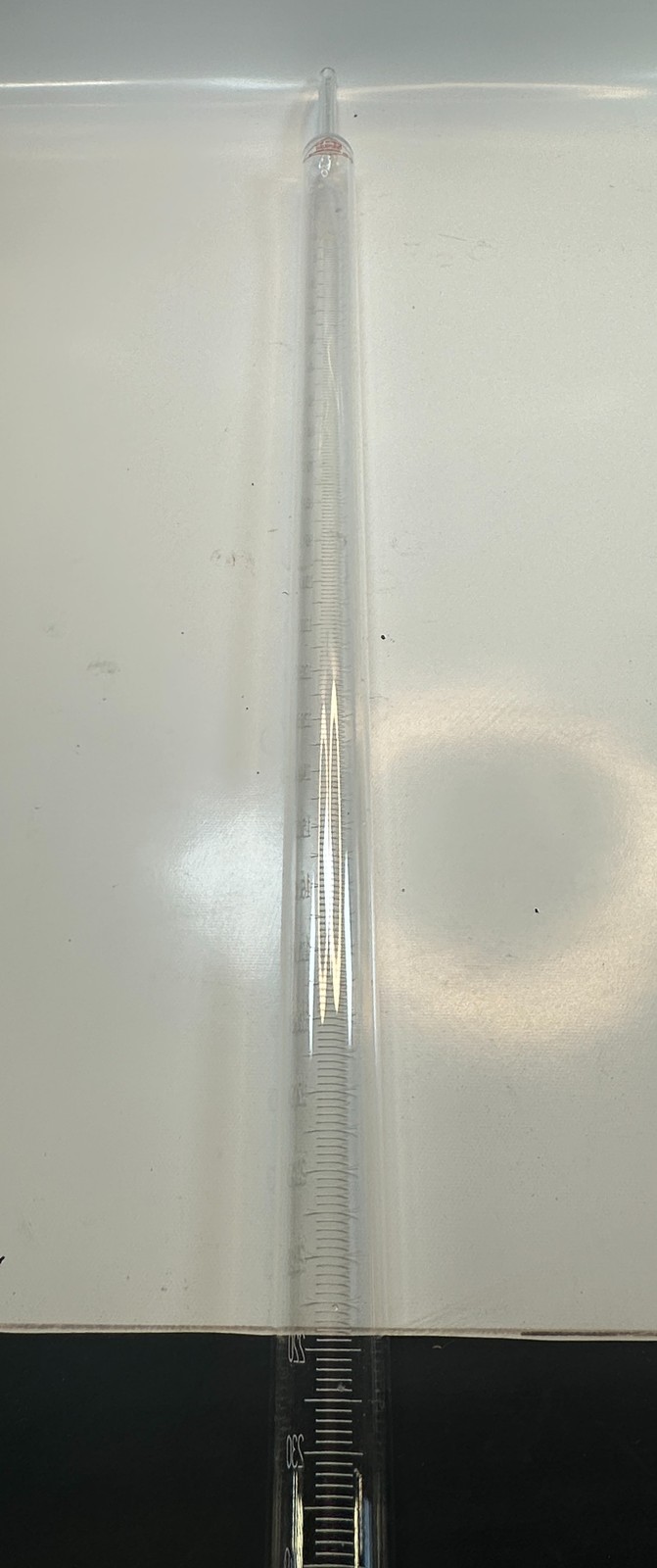 Graduated Glass Tube 250 ML Lab Measuring Cylinder Healthcare Industrial