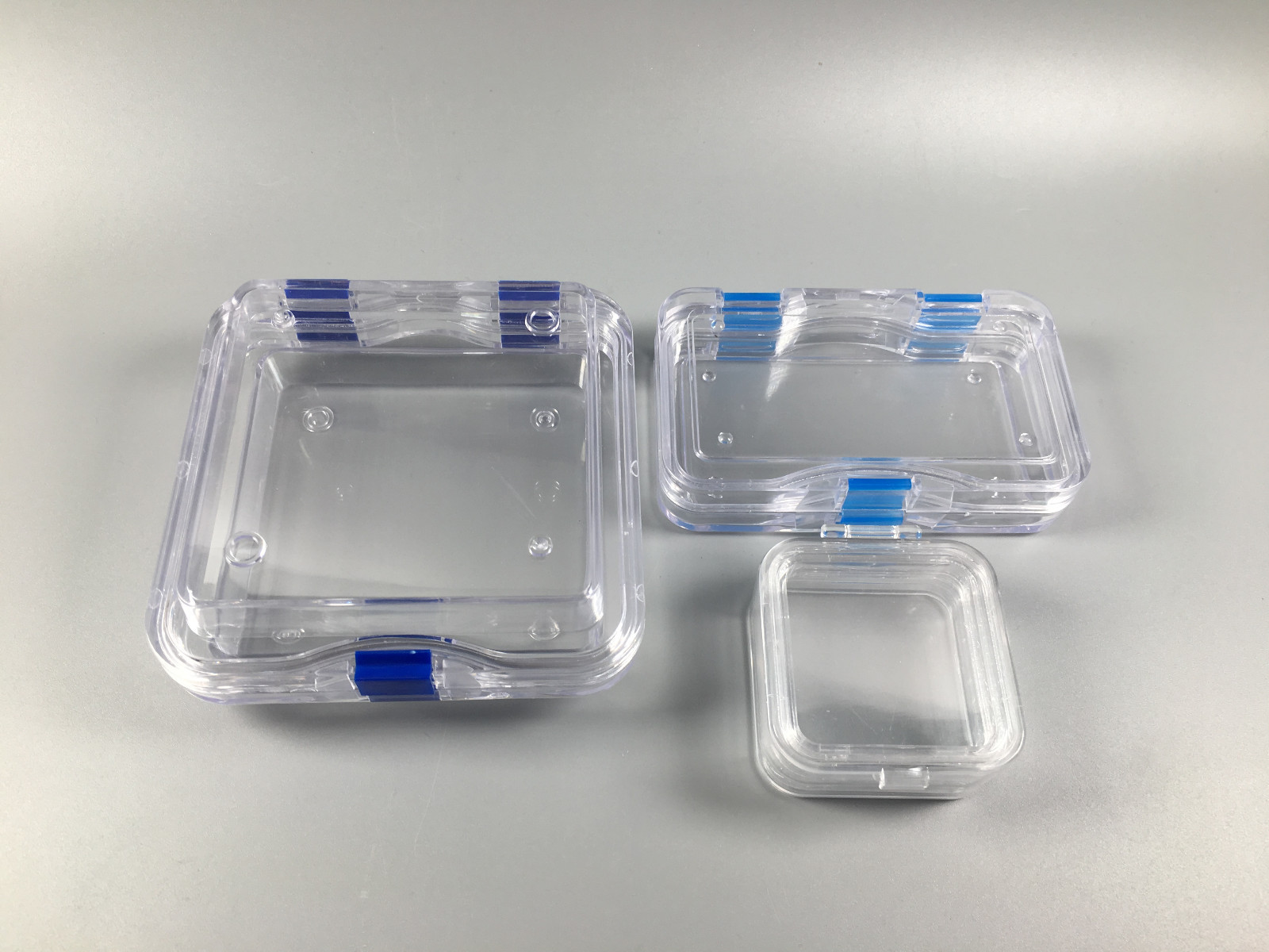 Denture False Inlay Teeth Membrane Case Hinged Display Jewelry Box Fragile Optic