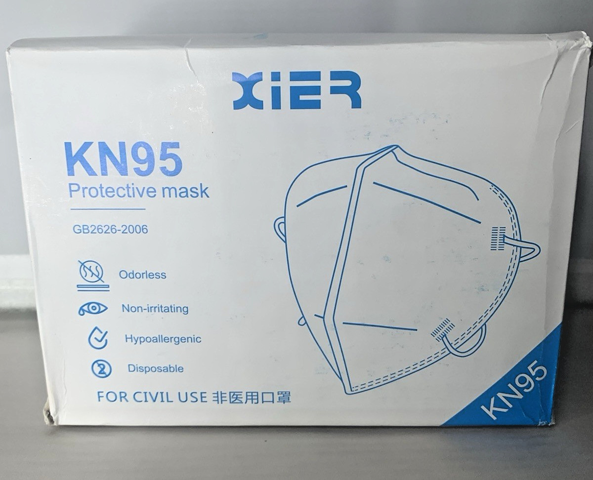 20 Protective Face Masks White Respirator GB 2626 -2006 KN95