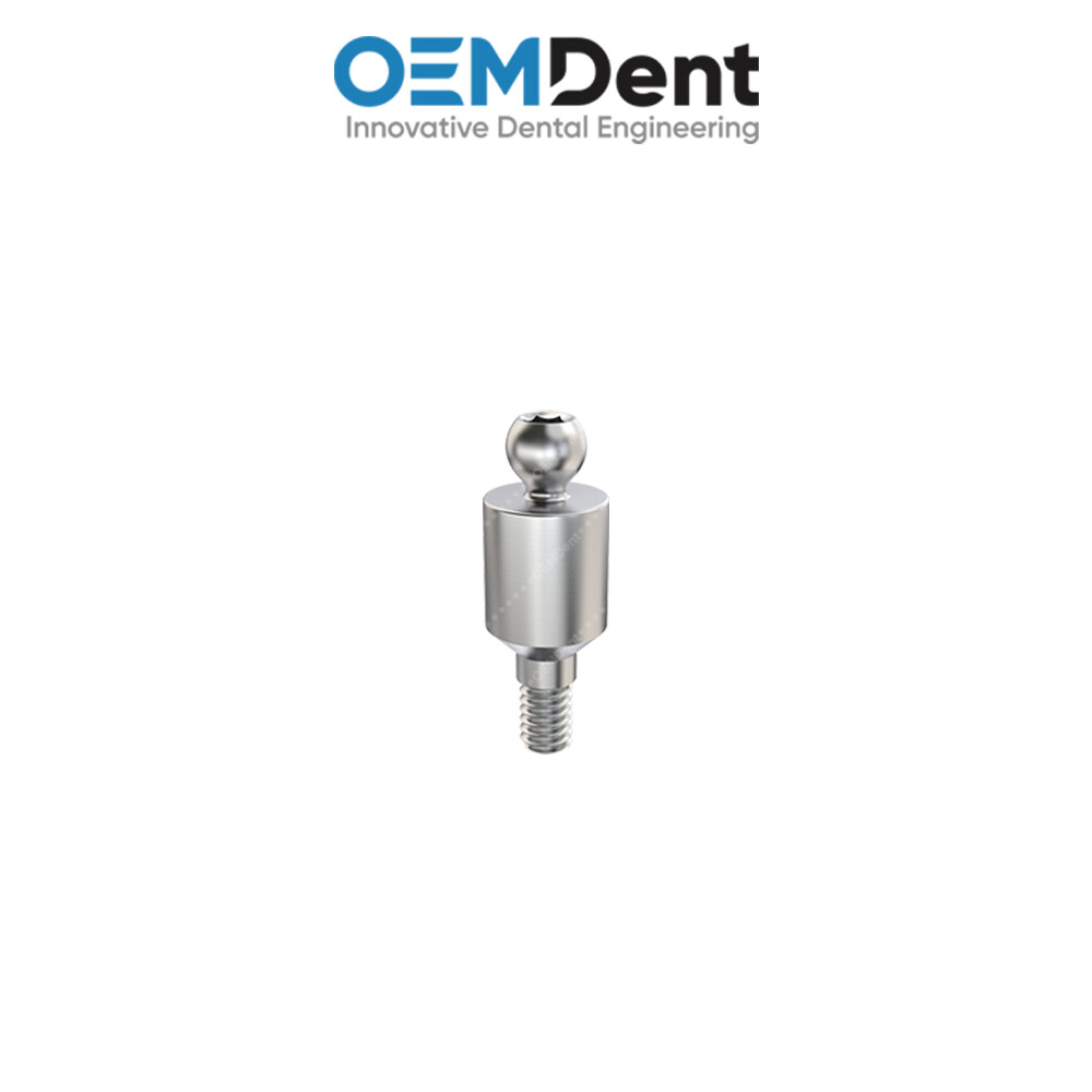 Straight Ball Attachment – DSI® Hexagon 2.42mm Compatible