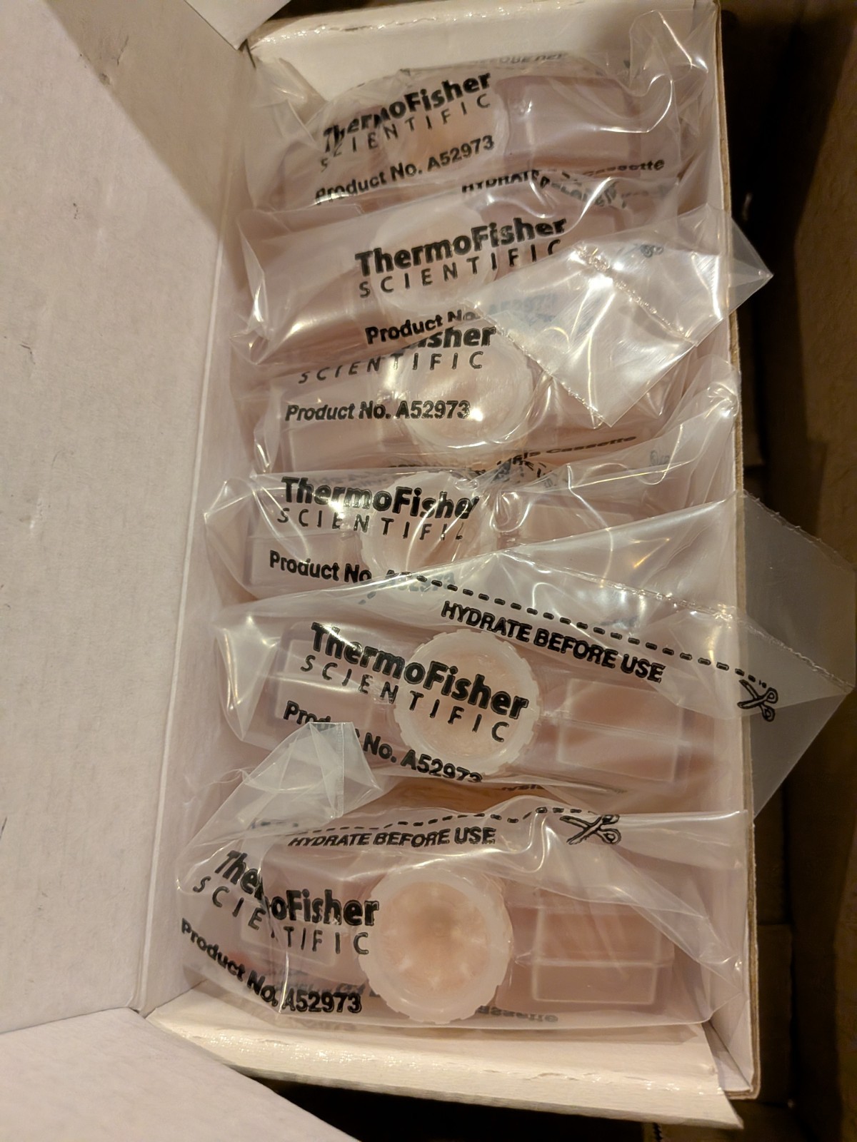 Thermo Scientific Slide-A-Lyzer G3 Dialysis Cassettes 10K MWCO 30mL A52973