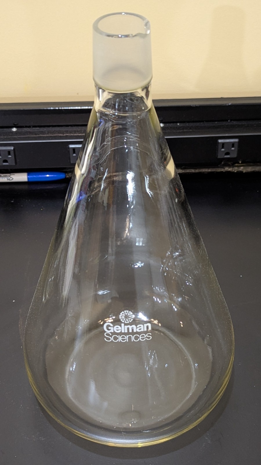 4000mL Filtration Flask, 40/35 Joint for Clamped Filter Systems, Gelman Sciences