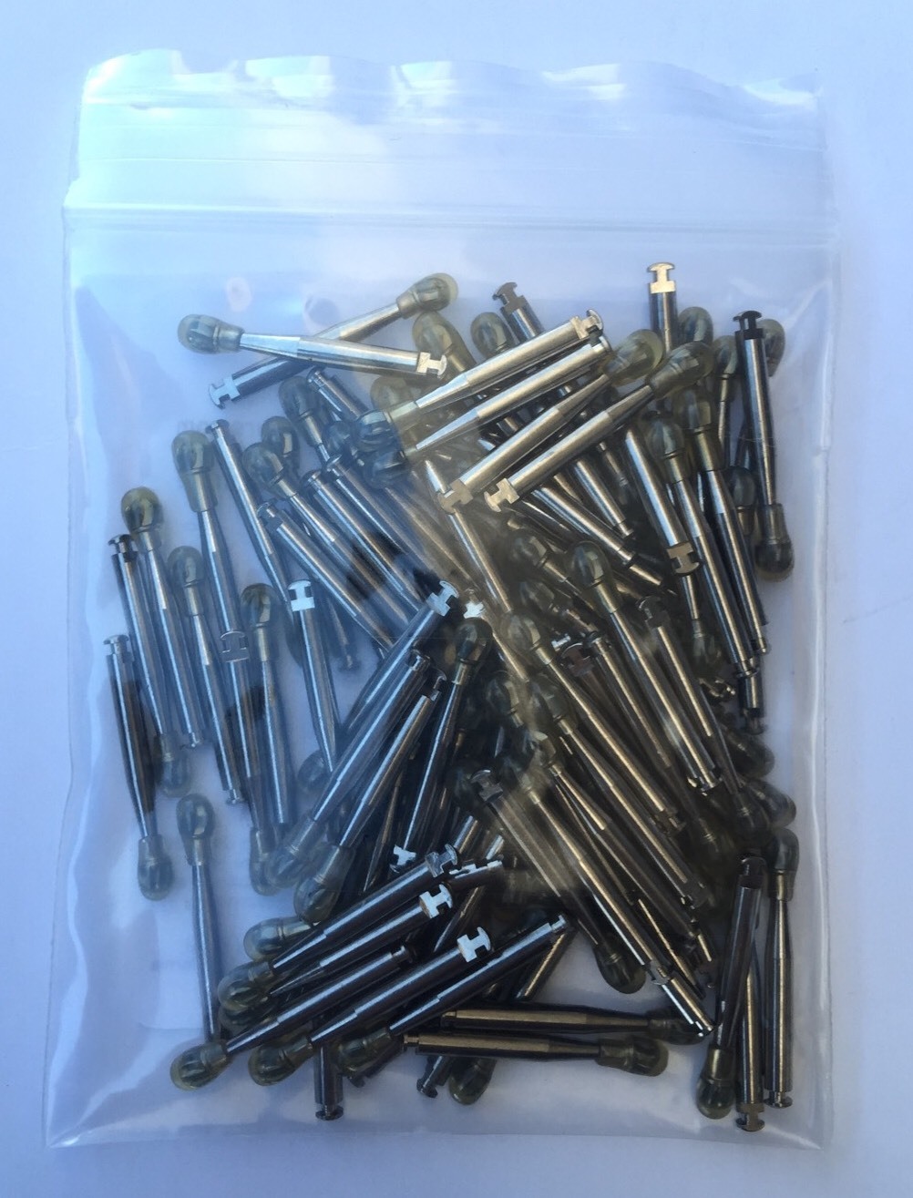RA #8 round carbide bur for slow speed latch type Dental #8 RA/LA 100 Pk 🇨🇦