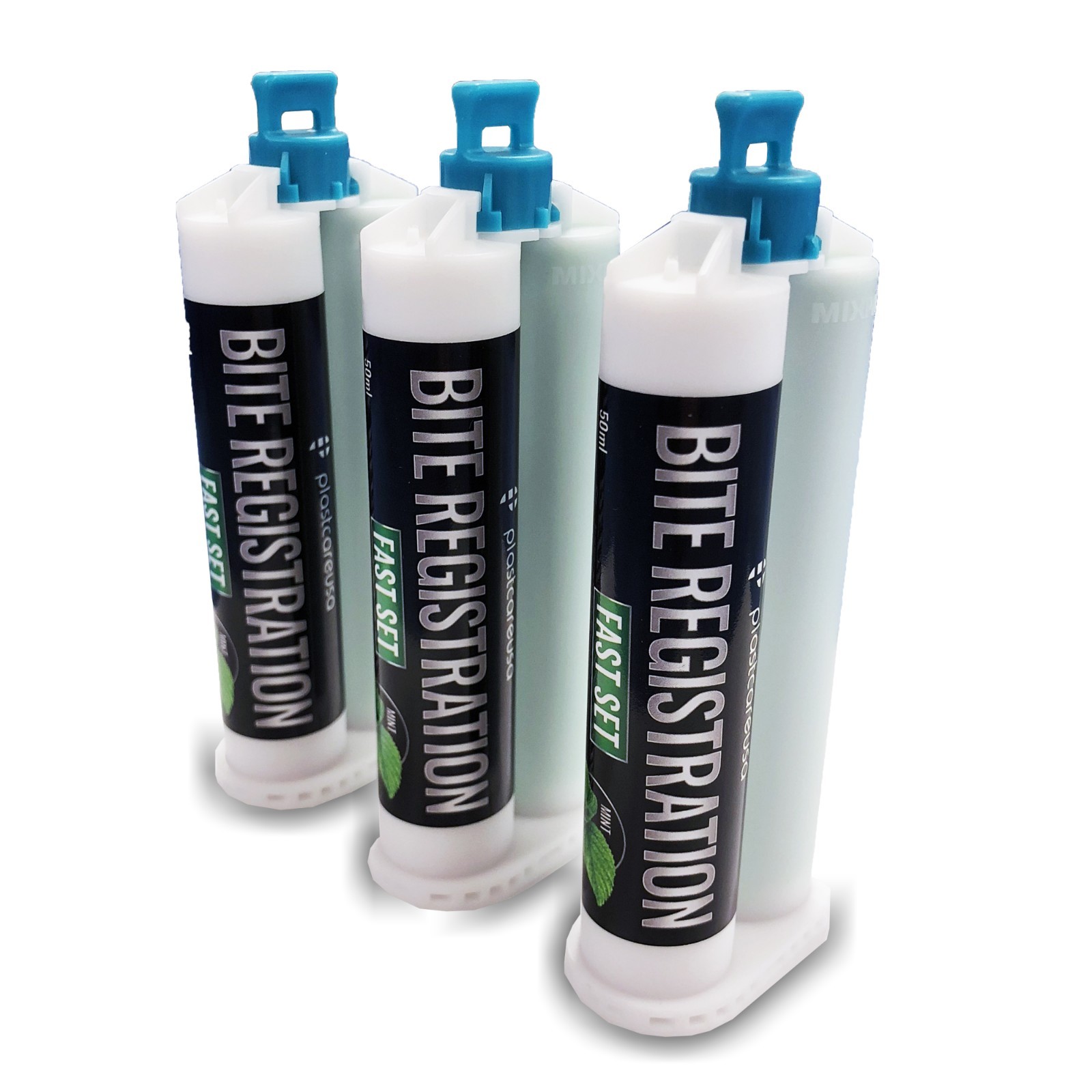 8 x Dental Bite Registration Material Fast Set 50ml Cartridges (Made in Germany)