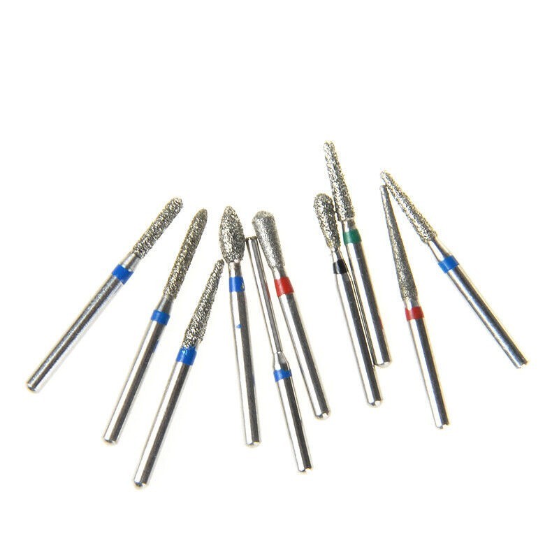 Dental Diamond Burs FG Kit for Crown/Bridge Preparation Anterior FG101 102 108