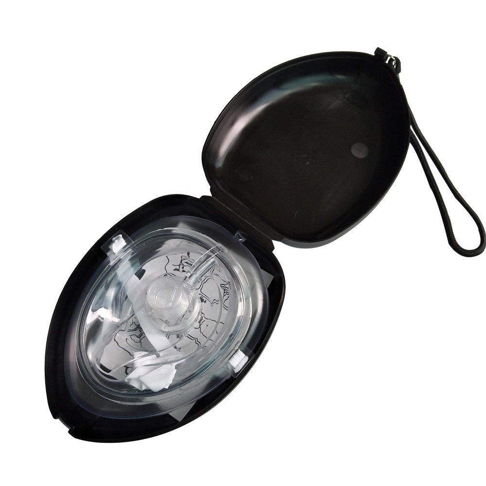 1 pcs CPR Masks First Aid Traning Bigger CPR Face Shield One Way Valve
