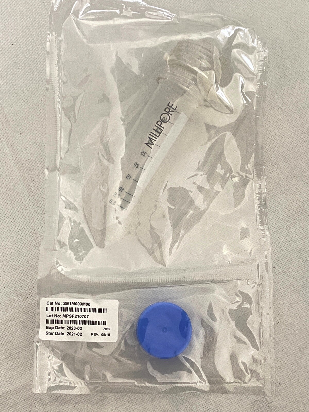 (18) MILLIPORE Steriflip 50mL Centrifuge Tube Top Vacuum Filter Unit 0.22 0.45um