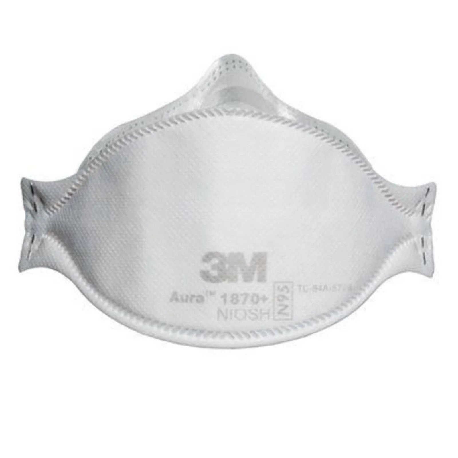 3M Aura Particulate Respirator Surgical Mask Flat Fold 240 per Case 1870+