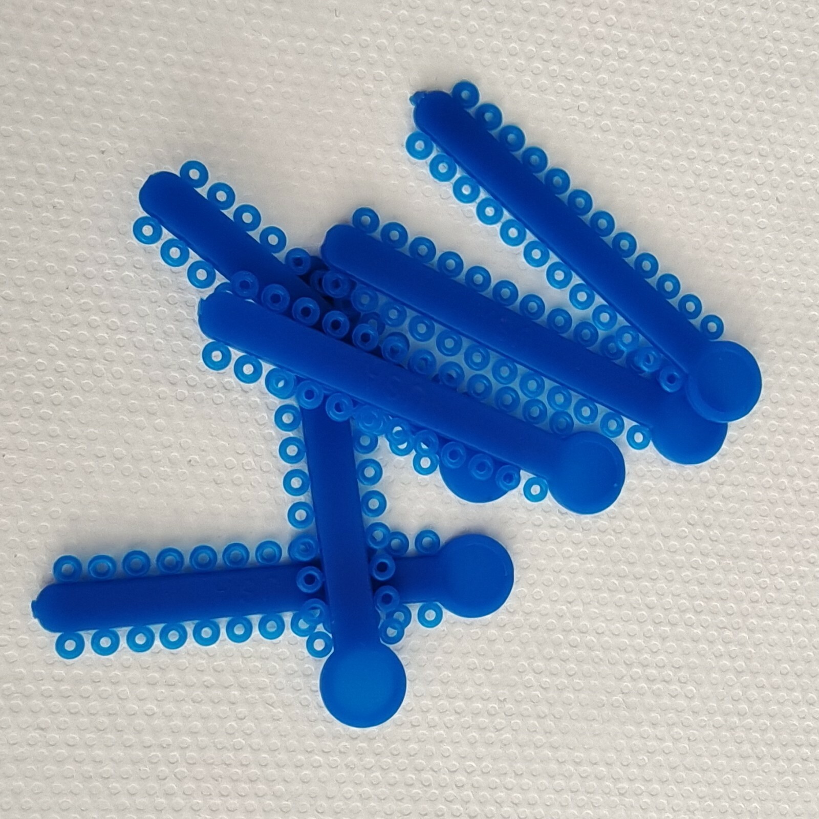 Dental Elastic Ligature Ties 1008pcs/pack Orthodontic Rubber Bands O Rings Blue