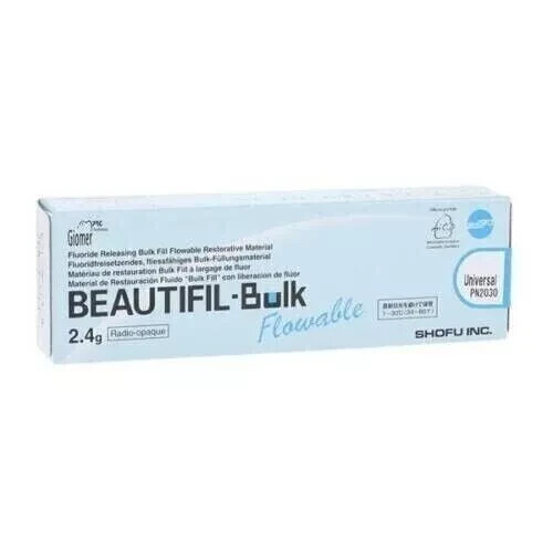 Shofu Beautifil Bulk Flowable Composite 2.4 Gm Universal Long Exp Dental