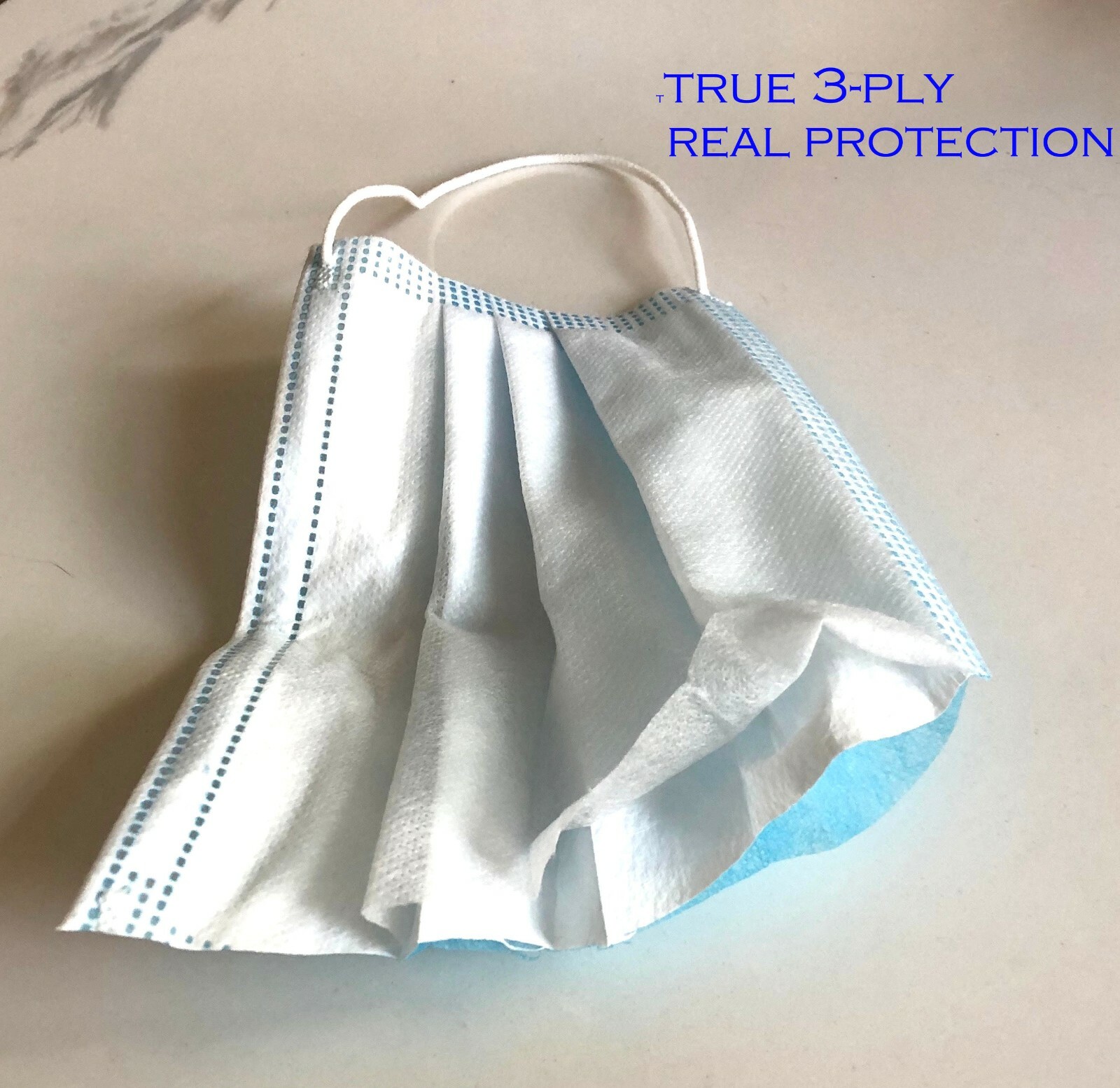 50 Disposable Face Mask 3-ply Mouth Cover Medical Surgical Dental Mask 50 Masks