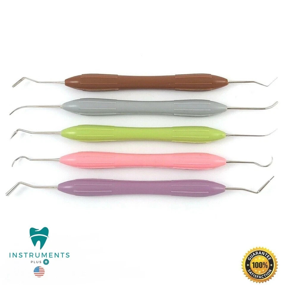 Gracey Ergo Max Composite Filling Restorative Instruments Set Of 5 Silicone Hand
