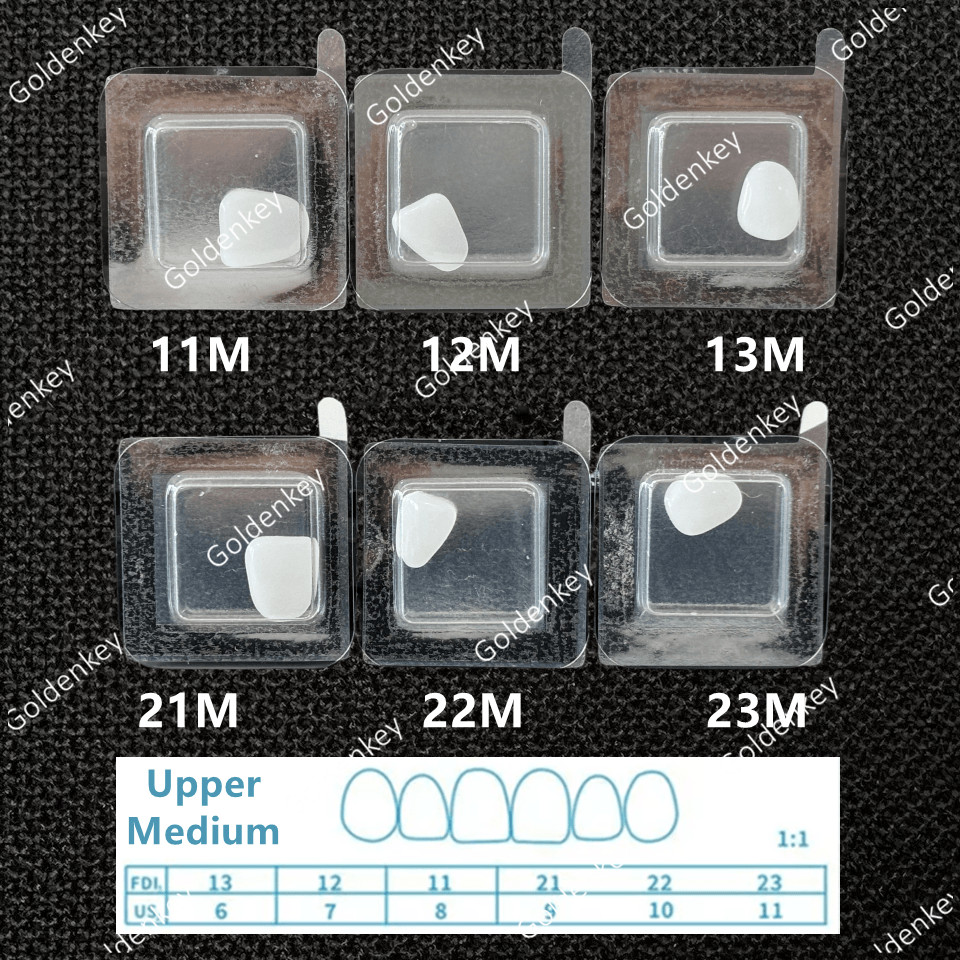 Dental Composite Porcelain Veneers Resin Light Cure Anterior Teeth Whiten Veneer