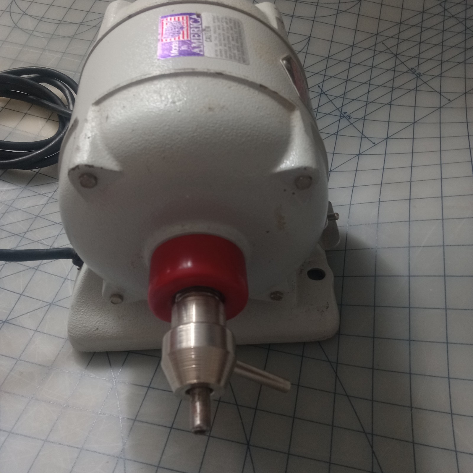 Handler Red Wing Polishing Lathe Model 26A 1/4 HP 1725/3450 RPM