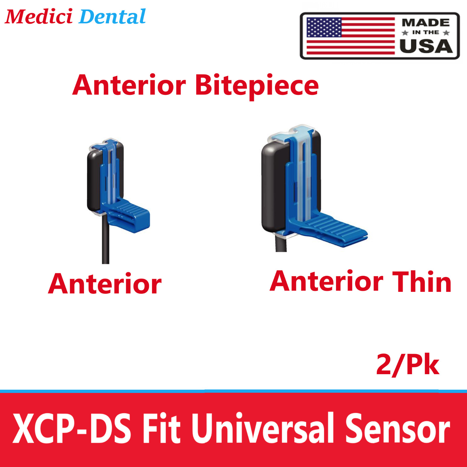 XCP-DS Fit® universal sensor holder system Biteblock Dentsply Rinn Made in USA