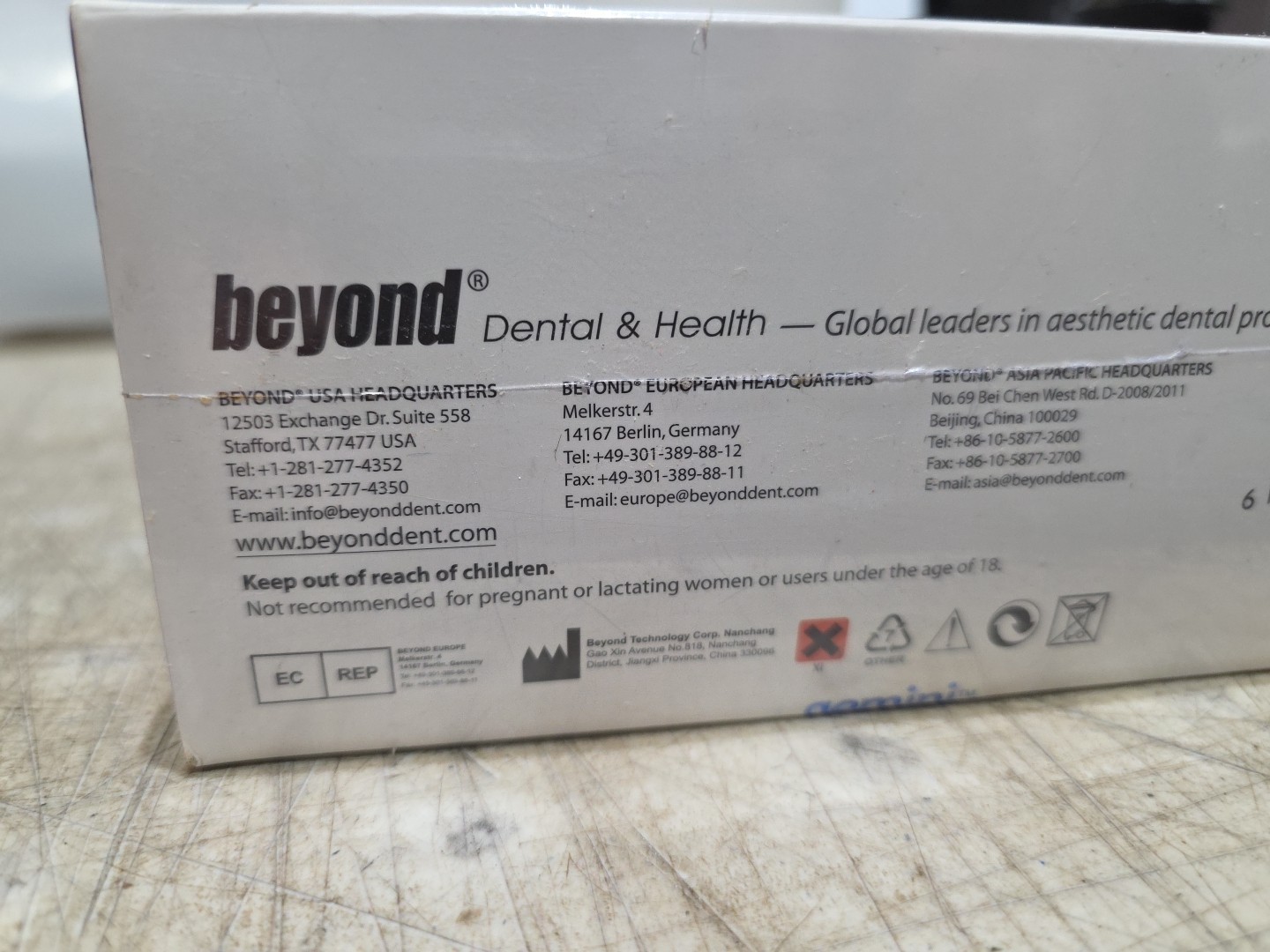 GEMINI Teeth Whitening Accelerator Home Edition by Beyond International NEW