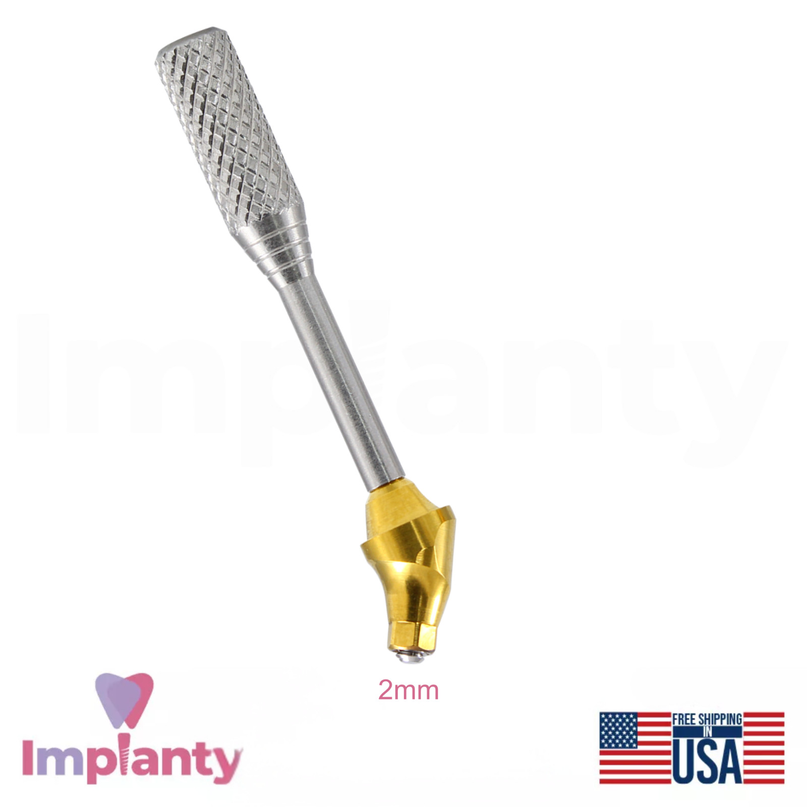 5x Angled 30° Multi Unit 1.6 Conical Connection NP Hex 2.25mm Dental Tool