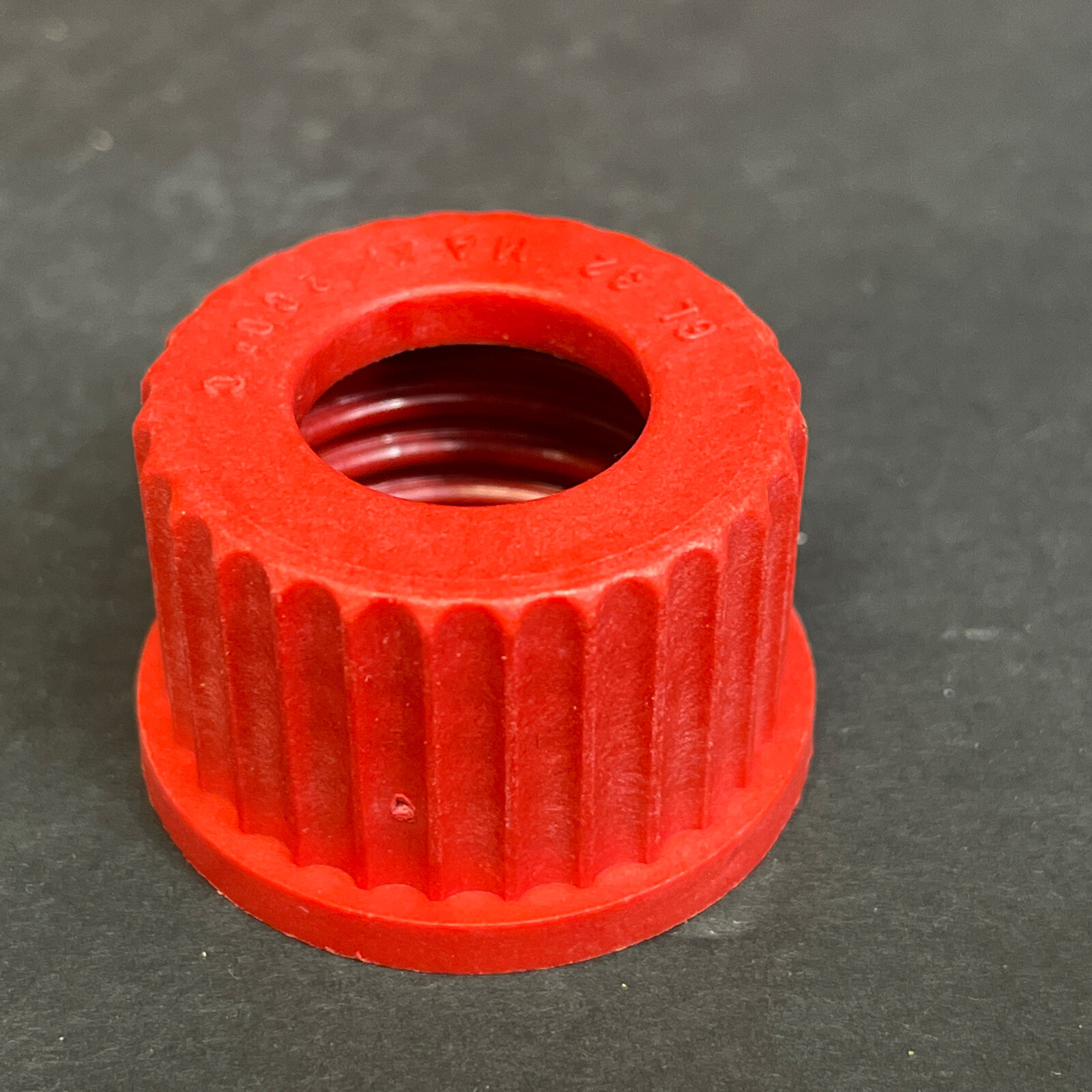 Chemglass Bottle Cap Open Top GL-32 Threads 22 mm Autoclavable Total of 36 Caps